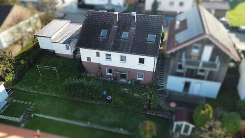 Hausansicht von hinten - 