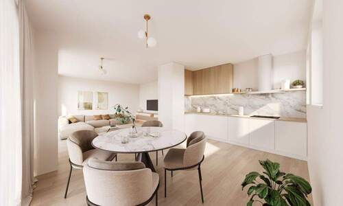 Innenvisualisierung_Wohnen - 3 Zimmer Etagenwohnung zur Miete in Kempen