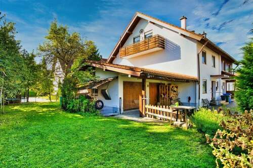 Gartenansicht - Doppelhaushälfte in ruhiger Wohnlage