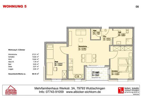 Bild 4 - Etagenwohnung mit 69,00 m² in Wutöschingen zum Kaufen