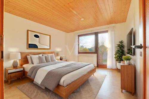 Schlafzimmer mögliche Möblierung - 