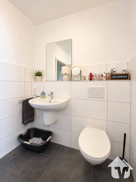 Badezimmer - Etagenwohnung mit 81,10 m&sup2; in Haselünne zur Miete