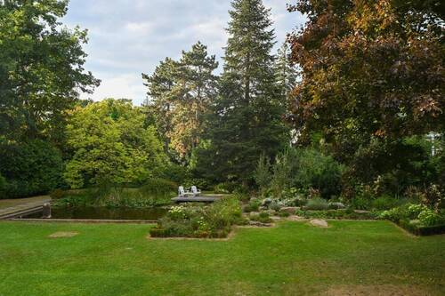 Blick in den großen Garten - 
