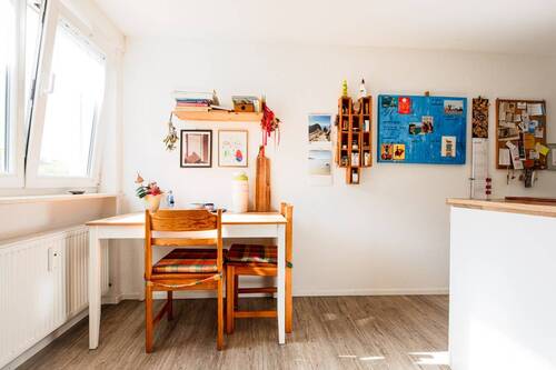Der Essplatz in der Küche - 3 Zimmer Etagenwohnung in Wehr