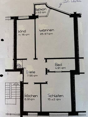 Bild 3 - 3 Zimmer Etagenwohnung in Hamburg-Bahrenfeld