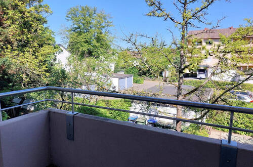 Blick vom Küchenbalkon - 3 Zimmer Etagenwohnung in Staufen im Breisgau