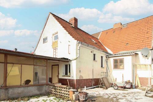Außenansicht rückseitig - 4 Zimmer Einfamilienhaus zum Kaufen in Elbe-Parey
