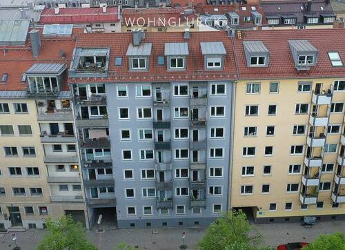 Drohnenansicht - 3 Zimmer Etagenwohnung zum Kaufen in München