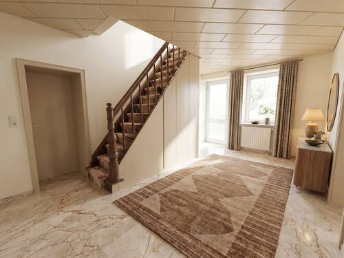 Treppenhaus Staging - 