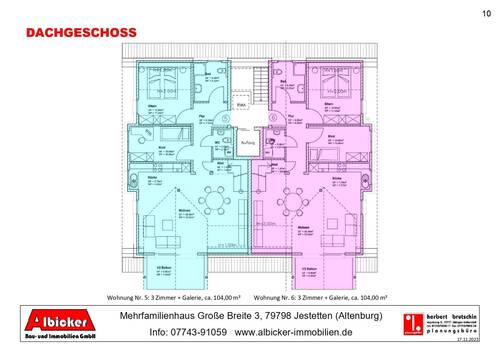 Übersicht Dachgeschoss - 