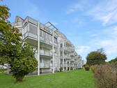 Hinteransicht - Ankommen und Wohlfühlen - stilvolle 4-Zimmer-Komfortwohnung mit Balkon und TG-Stellplatz im beliebten Wennerhofareal in Bad Dürrheim!