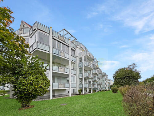 Hinteransicht - Ankommen und Wohlfühlen - stilvolle 4-Zimmer-Komfortwohnung mit Balkon und TG-Stellplatz im beliebten Wennerhofareal in Bad Dürrheim!
