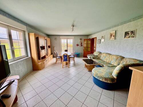 Wohnzimmer - Bungalow mit 319,00 m&sup2; in Rehlingen Siersburg zum Kaufen
