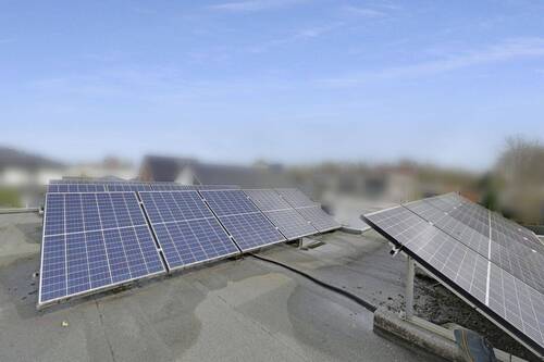Dachterrasse / PV-Anlage OG - 