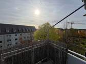 Balkon mit Ausblick - Etagenwohnung mit 107,00 m² in Herzogenaurach zur Miete