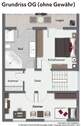 Grundriss OG - Einfamilienhaus mit 116,00 m&sup2; in Karlsruhe zum Kaufen