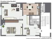 Grundriss_Büro - 2 Zimmer Etagenwohnung in Karlsruhe