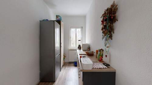 Küche - Etagenwohnung mit 45,90 m&sup2; in Markkleeberg zum Kaufen