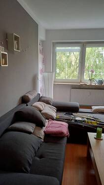 Wohnzimmer - Etagenwohnung mit 72,50 m&sup2; in Nürnberg zur Miete