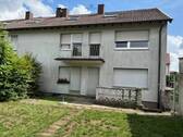 Hausrückseite - 3-FH mit Garten und Garage in guter Lage von Sulzbach, teilvermietet