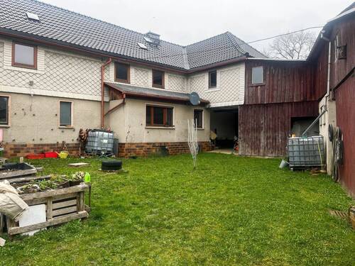 Garten - Bauernhof in Remptendorf mit Wohnhaus, Scheune & Nebengebäuden