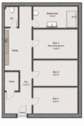 Grundriss - Büro Nummer 3.png - 3 Zimmer Einfamilienhaus zur Miete in Wittlich