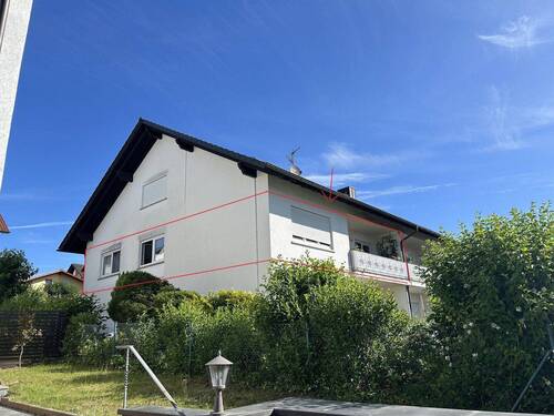 Hausansicht - 3 Zimmer Etagenwohnung zum Kaufen in Goldbach