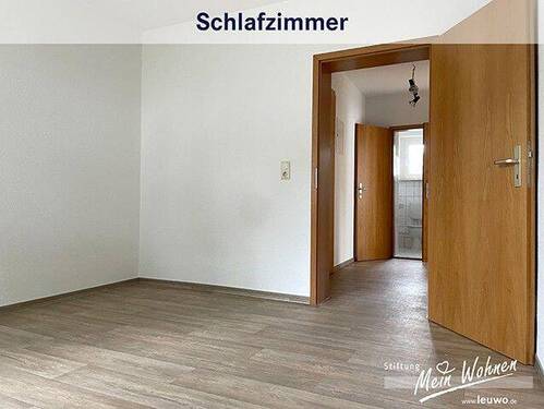Schlafzimmer - Etagenwohnung mit 53,80 m&sup2; in Elsteraue zur Miete