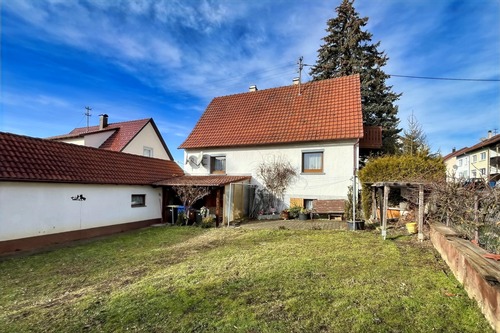 Rückansicht - 6 Zimmer Einfamilienhaus in Spaichingen