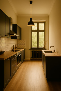 Separate Küche - 4 Zimmer Etagenwohnung in Berlin