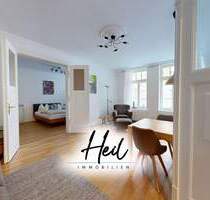 Bezugsfreie Altbauwohnung mit Parkett und Flügeltüren l nur wenige Schritte zur 