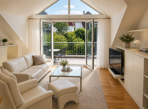 Bodentiefe Fenster - 4 Zimmer Etagenwohnung zum Kaufen in Weinheim