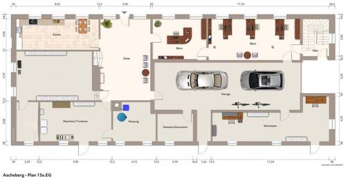 13 a. EG - 2 Zimmer Einfamilienhaus zum Kaufen in Ascheberg