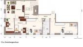 13 a. Zwischengeschoss - 2 Zimmer Einfamilienhaus in Ascheberg