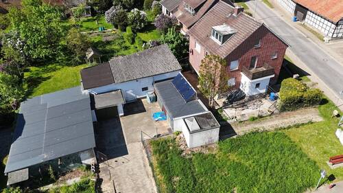 Drohnenaufnahme - Einfamilienhaus mit 220,00 m² in Königslutter zum Kaufen