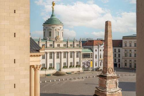 Blick aus dem Haus - 