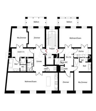 1.-3. Obergeschoss - 