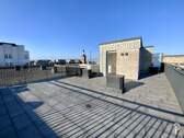 Dachterrasse - Dachterrassen-Wohnung mit Blick über Düsseldorf im Andreas Quartier mit EBK und TG-Plätzen