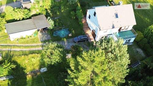 Luftbild - 5 Zimmer Einfamilienhaus zum Kaufen in Elterlein / Schwarzbach