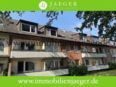 Haus Balkonseite - Norderstedt-Glashütte Segeberger Chaussee - gepflegte Dachwohnung mit Zimmer zum ruhigen Innenhof
