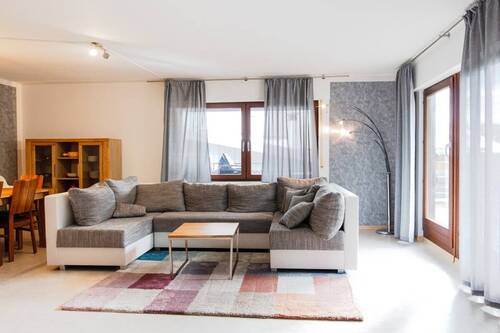 Der Wohn- Essbereich - Wohnung mit großer Sonnenterrasse im Erholungsort Herrischried