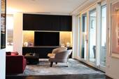 Wohnzimmer - Frankfurts feine Adresse: Luxus-Apartment mit First-Class-Service
