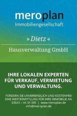 36 Jahre Hausverwaltung in Weimar - 