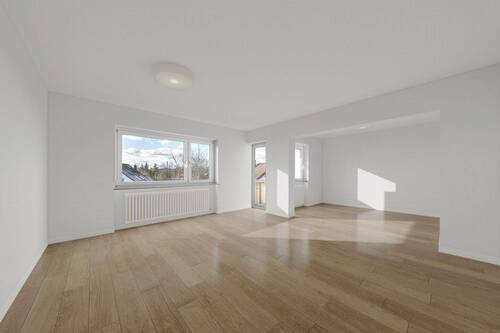 Wohnzimmer unverbindliche Illustration - 3 Zimmer Etagenwohnung zum Kaufen in Ehningen