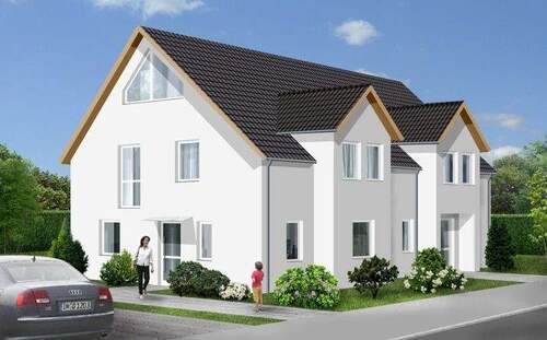 Titelbild - Hofheim - einzugsfertiges KfW-40-QNG Niedrigenergiehaus mit PV