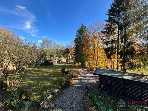 Grundstück vom Balkon - 