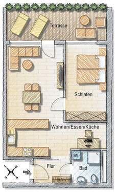 2-Zimmer Option - 
