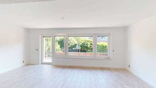 WOHNZIMMER_EG - Einfamilienhaus mit 130,00 m&sup2; in Düsseldorf/ Lörick zur Miete