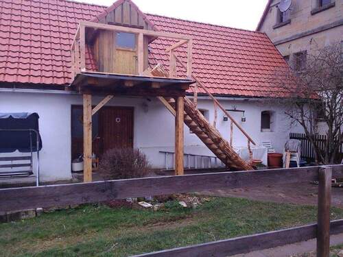 Nebenhaus W4 Rückansicht - Mehrfamilienhaus, Wohnhaus mit 380,00 m&sup2; in Gerabronn zum Kaufen
