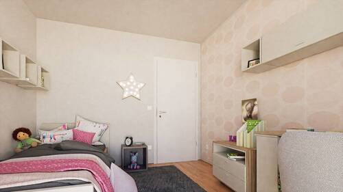 Kinderzimmer 2 - Etagenwohnung mit 117,30 m² in Frankfurt am Main zum Kaufen